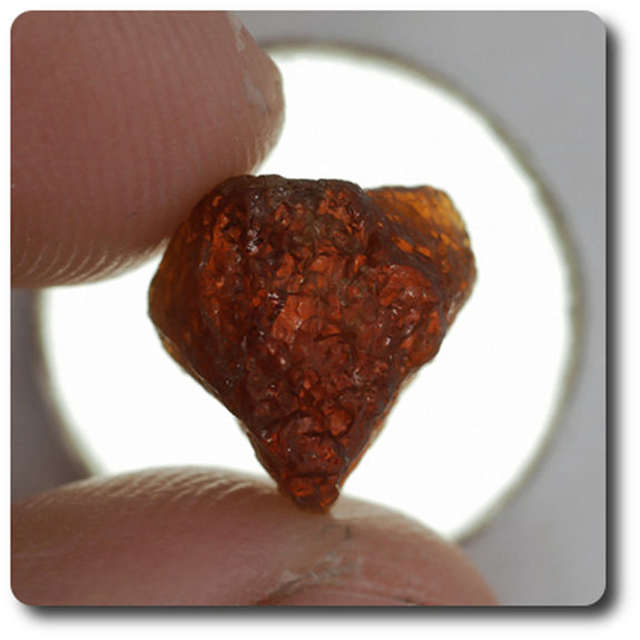 7.1 carats GRENAT HESSONITE