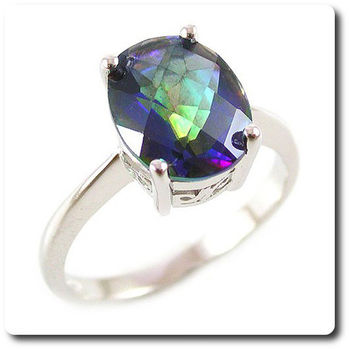 RAINBOW TOPAZ RING