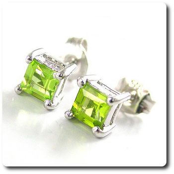 BOUCLES D'OREILLE PERIDOT