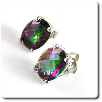 BOUCLES D'OREILLE TOPAZE MYSTIC