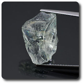 6.4 carats CRISTAL D'AIGUE-MARINE