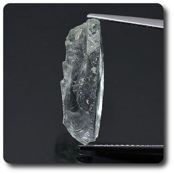 6.18 carats CRISTAL D'AIGUE-MARINE