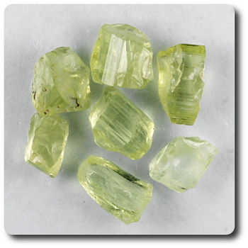 5.08 carats 7 pcs. CRISTAL DE CHRYSOBERYL