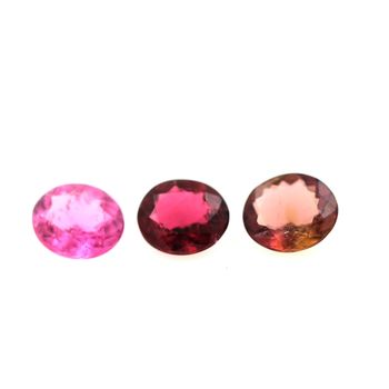2.41 CT. 3 pcs. PINK TOURMALINE