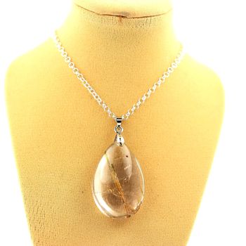 75.00 cts PENDENTIF CRISTAL DE QUARTZ