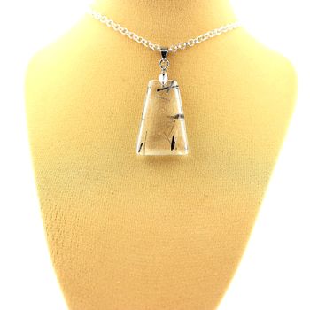 28.00 cts PENDENTIF CRISTAL DE QUARTZ