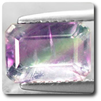 2.73 CT. NATURAL RAINBOW FLUORITE. SI1