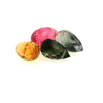3.41 CT. 4 pcs. MULTICOLOR TOURMALINE