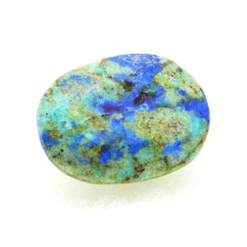 1.96 cts AZURITE CHRYSOCOLLE TENORITE