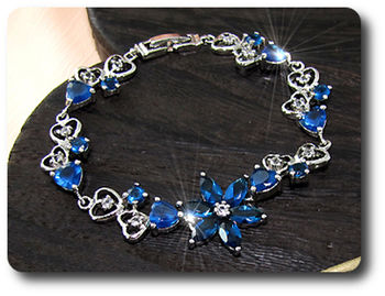 BRACELET SAPHIR BLEU