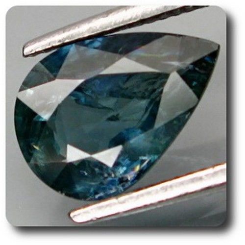 1.09 cts SAPHIR BLEU . SI. NON CHAUFFE