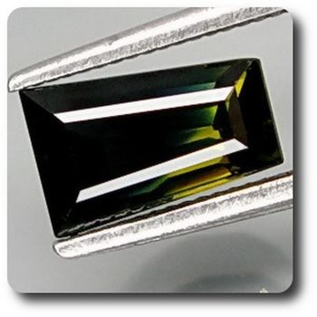 1.14 cts SAPHIR BLEU JAUNE . SI