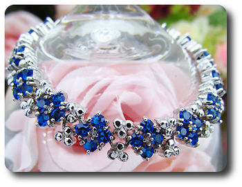 BRACELET SAPHIR BLEU