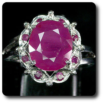 BAGUE RUBIS