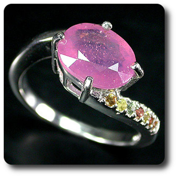 RUBY & SAPPHIRE  RING