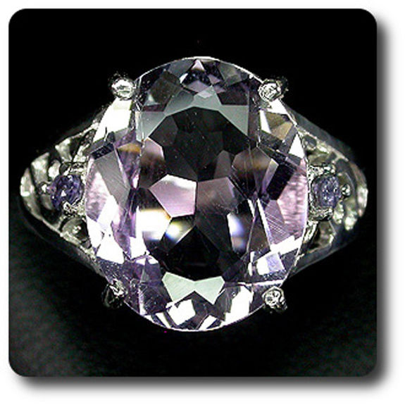 BAGUE AMETHYSTE & IOLITE