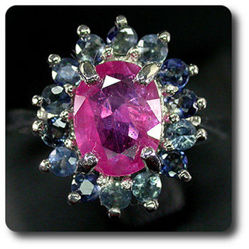 RUBY & SAPPHIRE RING