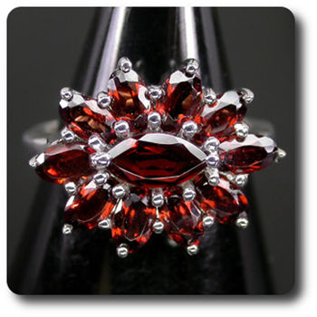 GARNET RING