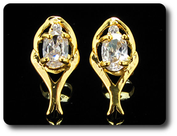 BOUCLES D'OREILLE DIAMANT CZ