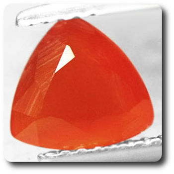 1.13 cts CORNALINE ORANGE. VVS1