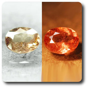 0.61 cts GRENAT COULEUR CHANGEANTE. VS1