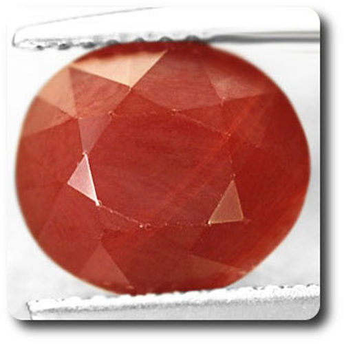 2.76 cts CORNALINE ORANGE. VVS1