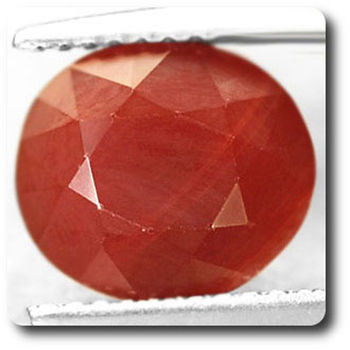 2.76 cts CORNALINE ORANGE. VVS1