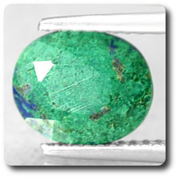 2.71 CT.  MALACHITE AZURITE