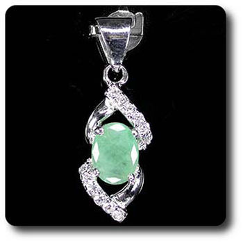 PENDENTIF EMERAUDE