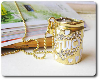 Gold Jar Necklace