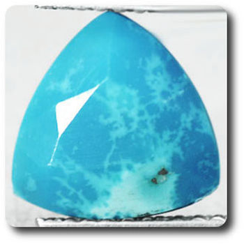 2.43 CT. NATURAL BLUE TURQUOISE + PYRITE