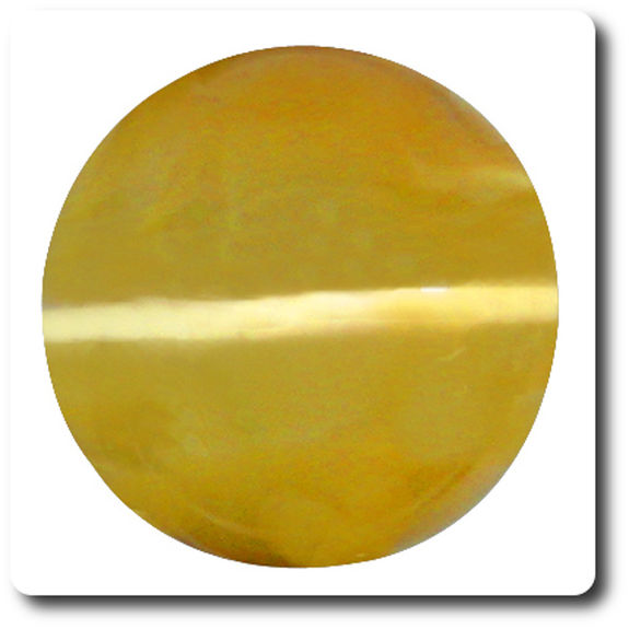 Opale oeil de chat bicolore, Volcan doré, 7,20 carats - Canada Opale oeil de chat bicolore, Volcan doré, 7,20 carats - Canada
