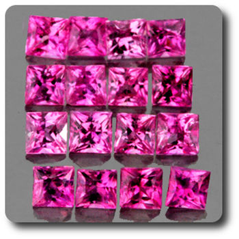 0.06 CT. PINK SAPPHIRE . 2 MM. IF - VVS1 ( 1 piece )