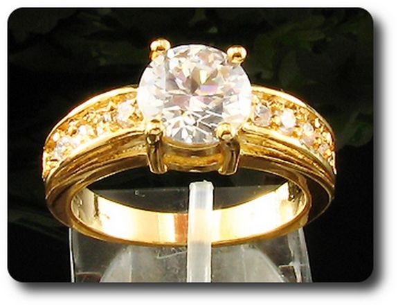 BAGUE DIAMANT CZ