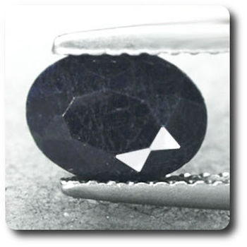 1.37 cts SAPHIR NOIR
