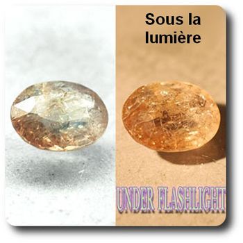 1.77 cts AXINITE (Fe) COULEUR CHANGEANTE . I1