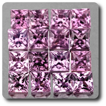0.08 CT. PINK SAPPHIRE . 2,20 MM. IF - VVS1 ( 1 piece )