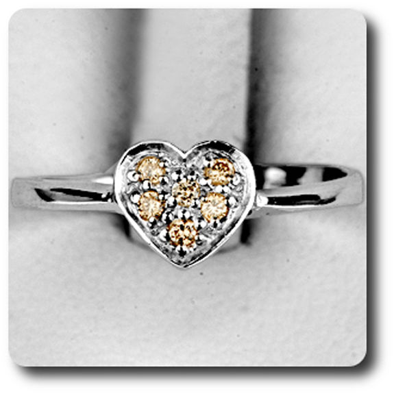 CHAMPAGNE DIAMOND RING