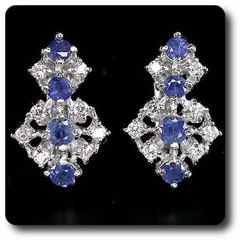 BLUE SAPPHIRE EARRINGS