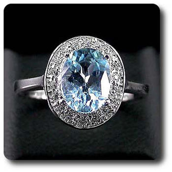 BLUE TOPAZ RING