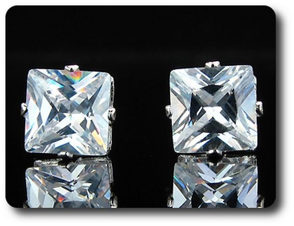 BOUCLES D'OREILLE DIAMANT CZ