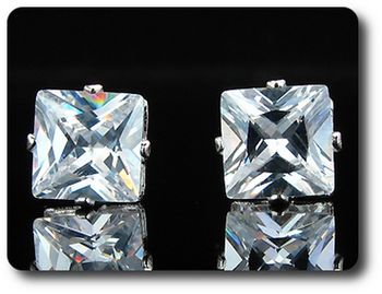 BOUCLES D'OREILLE DIAMANT CZ