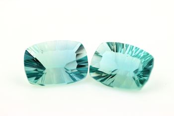 29.91 CT. 2 PCS. GREEN FLUORITE. IF