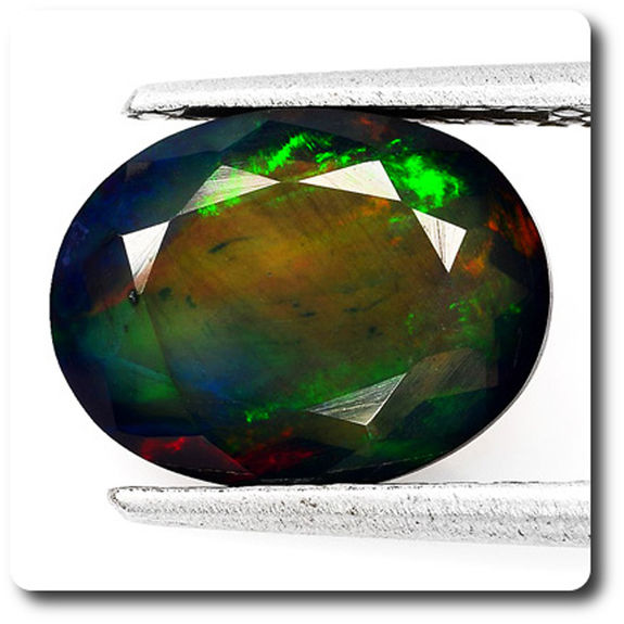 2.44 CT.  NATURAL BLACK OPAL
