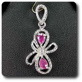 PENDENTIF RUBIS