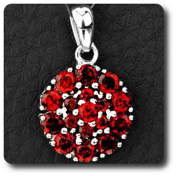 PENDENTIF GRENAT