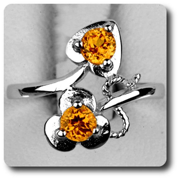 BAGUE GRENAT SPESSARTITE