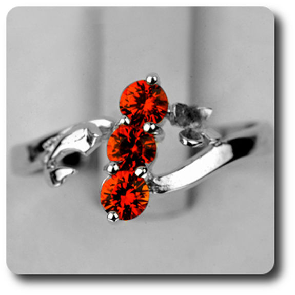 SPESSARTITE GARNET RING