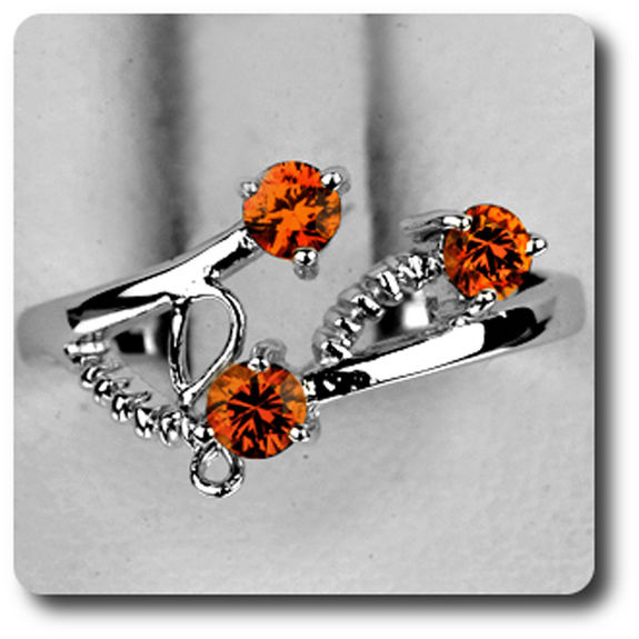 SPESSARTITE  GARNET  RING