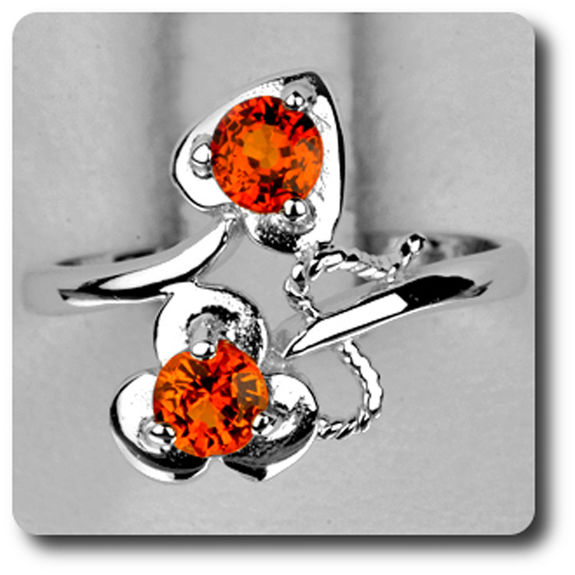 BAGUE GRENAT SPESSARTITE